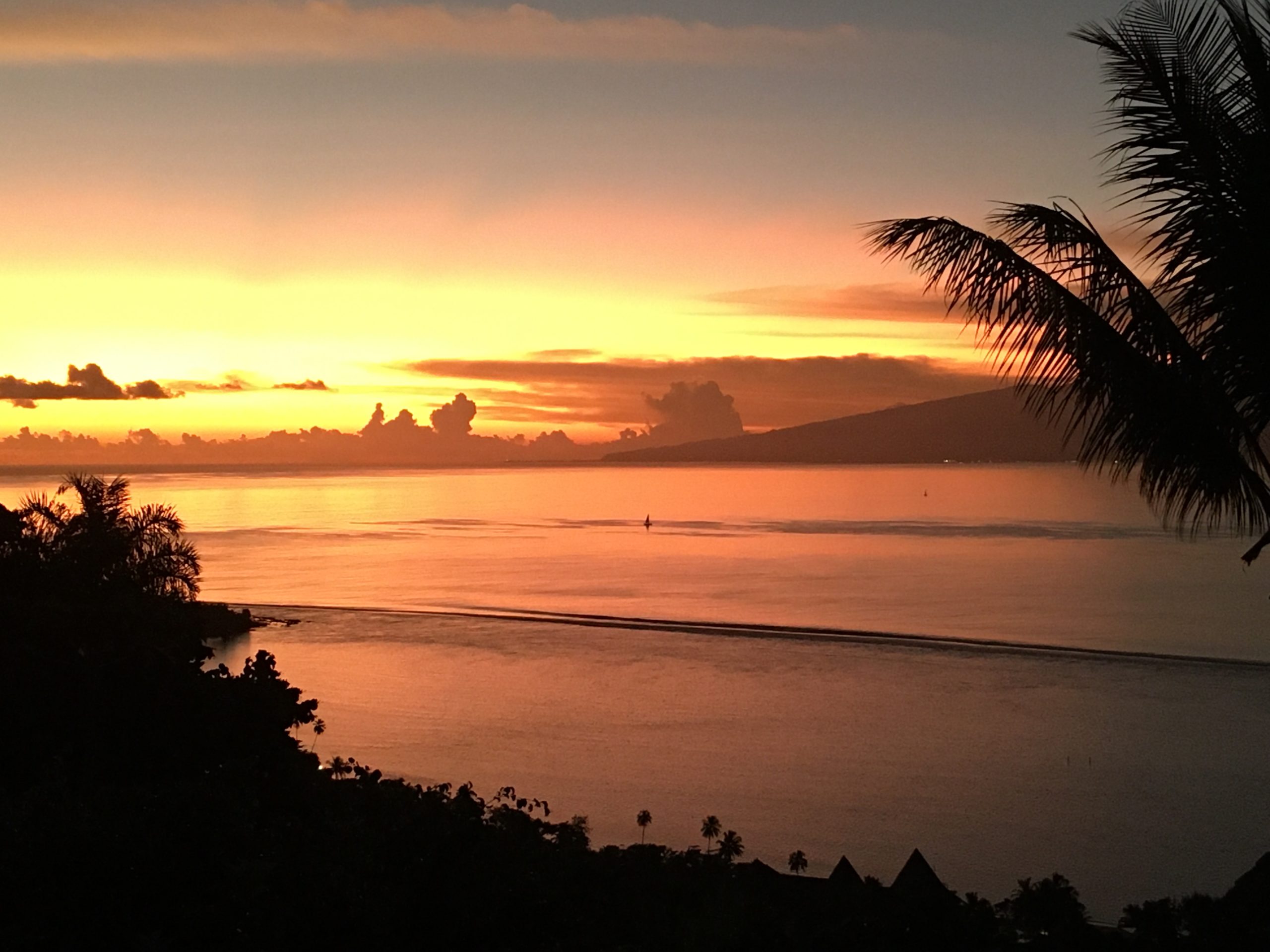 Sunrise at Moorea Suite Love